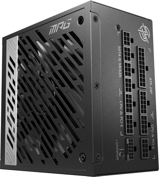 1000W MSI MPG A1000G PCIe5 Modular 80 Plus Gold PSU