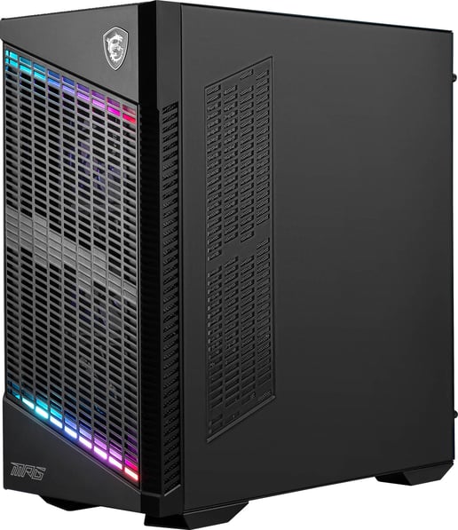 MSI MPG VELOX 100P AIRFLOW Mid Tower Gaming Case - Black USB 3.0