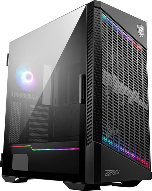 MSI MPG VELOX 100P AIRFLOW Mid Tower Gaming Case - Black USB 3.0
