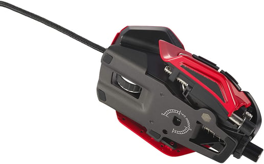 Mad Catz R.A.T. 8+ ADV Highly Customizable Optical Gaming Mouse in Red