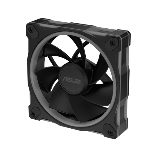 ASUS Prime MR120 ARGB 120mm Reverse Triple Fan Pack in Black
