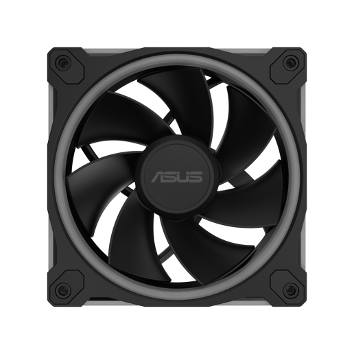 ASUS Prime MR120 ARGB 120mm Reverse Triple Fan Pack in Black