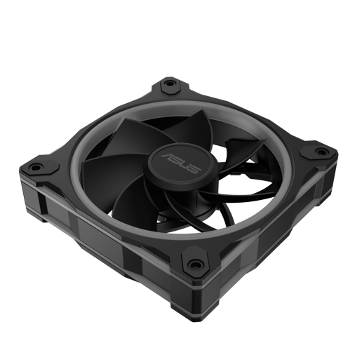 ASUS Prime MR120 ARGB 120mm Reverse Triple Fan Pack in Black