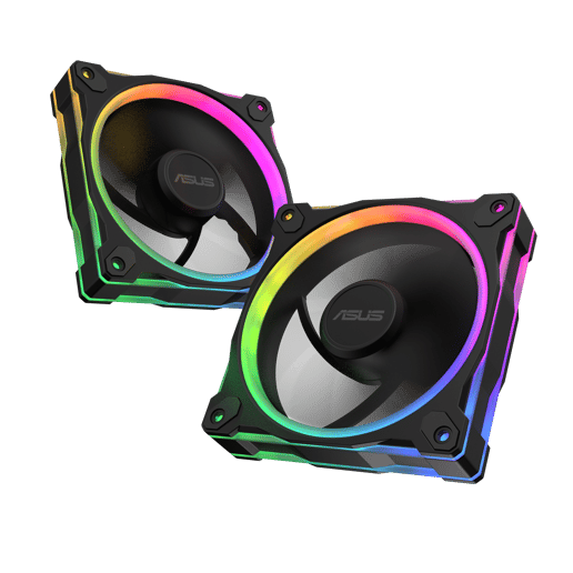 ASUS Prime MR120 ARGB 120mm Triple Fan Pack in Black