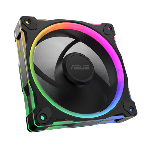 ASUS Prime MR120 ARGB 120mm Triple Fan Pack in Black