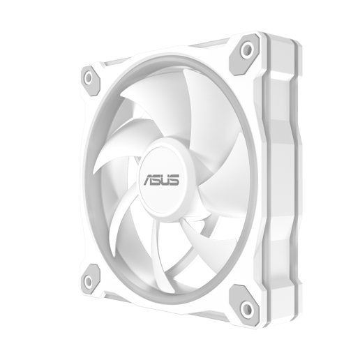 ASUS Prime MR120 ARGB 120mm Triple Fan Pack in White