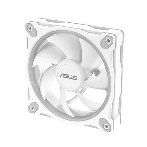 ASUS Prime MR120 ARGB 120mm Triple Fan Pack in White