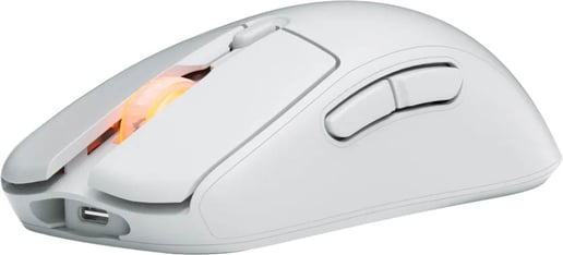 FNATIC BOLT Wireless Gaming Mouse, White