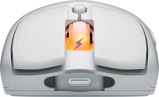 FNATIC BOLT Wireless Gaming Mouse, White