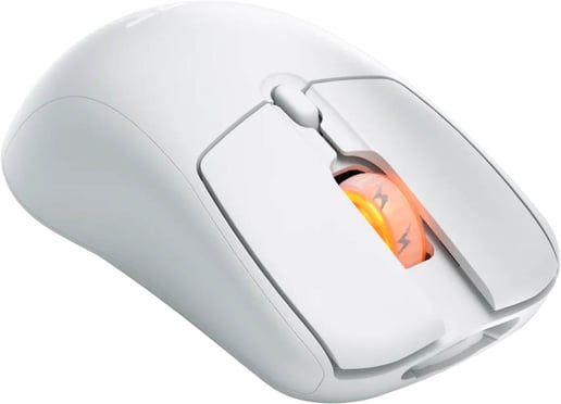 FNATIC BOLT Wireless Gaming Mouse, White