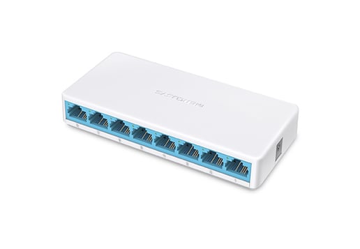 Mercusys MS108 8-Port 100 Mbps Desktop Switch 