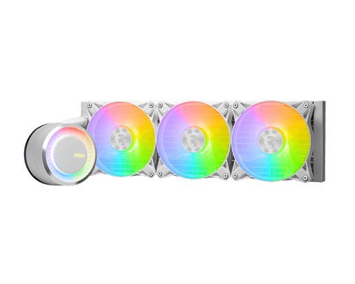 MSI MAG CORELIQUID E360 WHITE 360mm AiO CPU Cooler in White