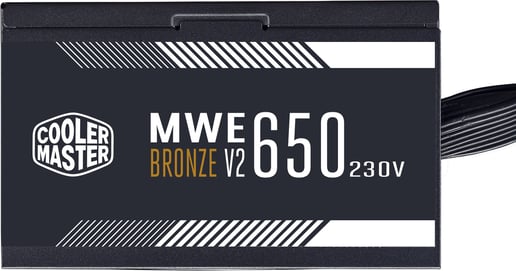 650W Cooler Master MWE Bronze v2 230V 80 Plus Bronze PSU
