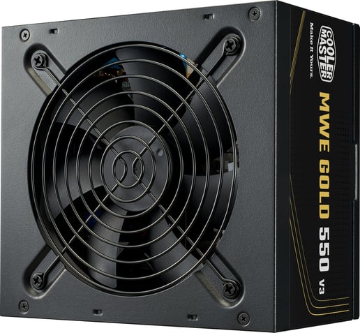550W Cooler Master MWE Gold V3 ATX3.1 80 Plus Gold PSU