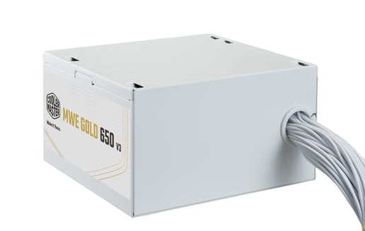 650W Cooler Master MWE Gold V3 White Edition 80 Plus Gold PSU