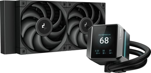 DeepCool Mystique 240mm All-in-One Liquid CPU Cooler in Black
