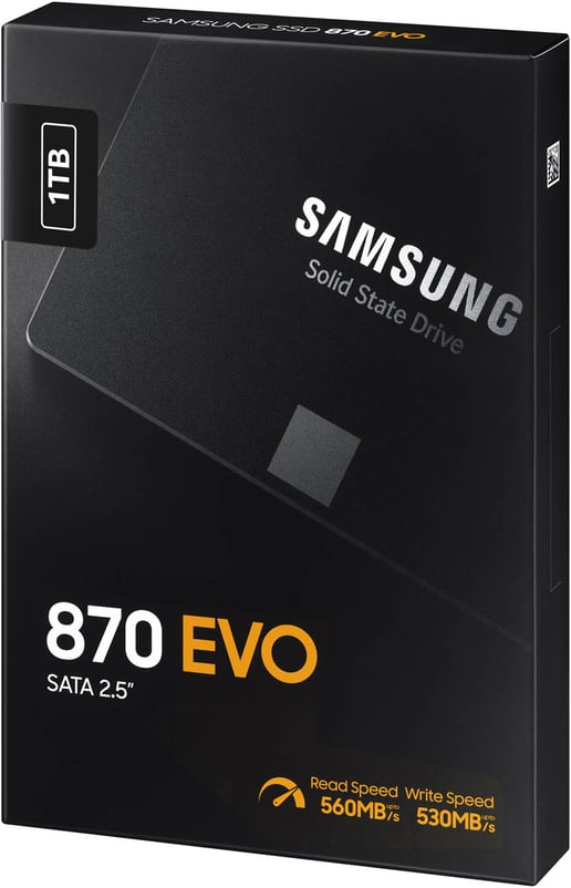 1TB Samsung 870 EVO 2.5" SATA III Solid State Drive