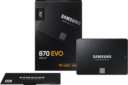 4TB Samsung 870 EVO 2.5" SATA III Solid State Drive