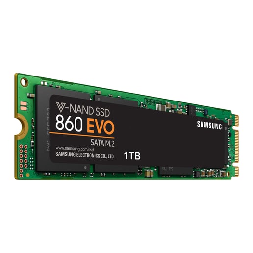Samsung 860 EVO M.2-2280 1TB SATA III Solid State Drive