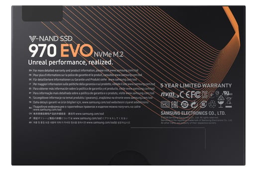 Samsung 970 EVO M.2-2280 500GB