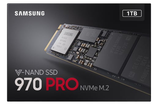 Samsung 970 PRO M.2-2280 1TB PCI Express 3.0 x4 NVMe Solid State Drive