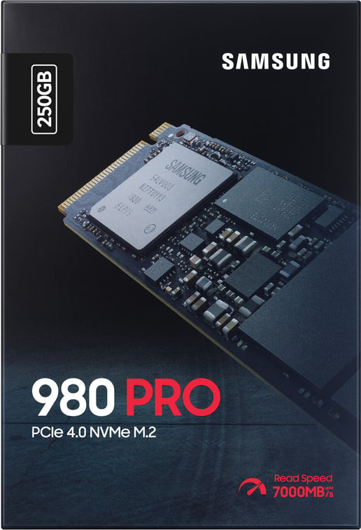 Samsung 980 PRO M.2-2280 250GB PCI Express 4.0 x4 NVMe Solid State Drive