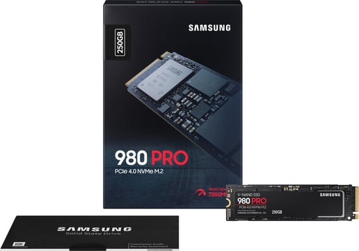 Samsung 980 PRO M.2-2280 250GB PCI Express 4.0 x4 NVMe Solid State Drive