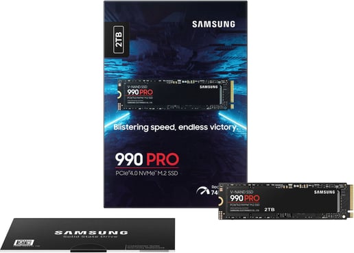 2TB Samsung 990 PRO M.2 2280 PCI Express 4.0 x4 NVMe Solid State Drive