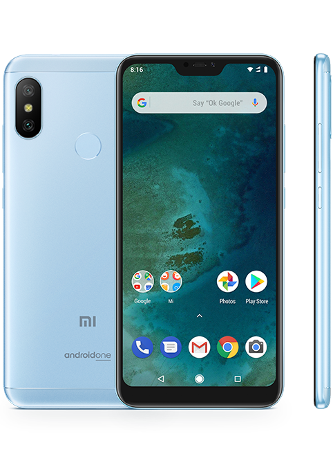 Xiaomi Mi A2 Lite (5.84 inch) 32GB 12MP Smartphone (Blue)
