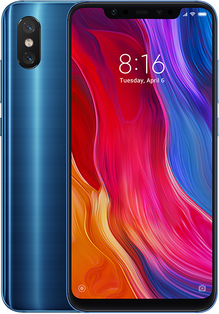 Xiaomi Mi 8 (6.21 inch) 64GB 12MP Smartphone (Blue)