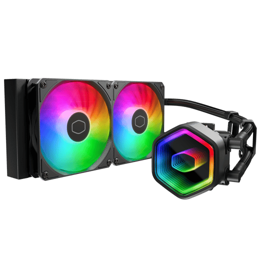 Cooler Master MasterLiquid 240 Core II 240mm AiO Liquid CPU Cooler in Black
