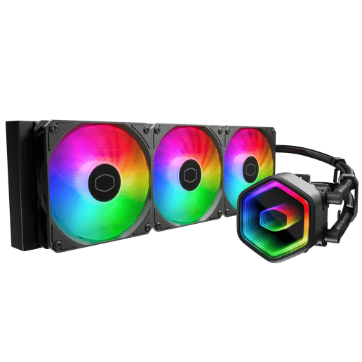 Cooler Master MasterLiquid 360 Core II 360mm AiO Liquid CPU Cooler in Black