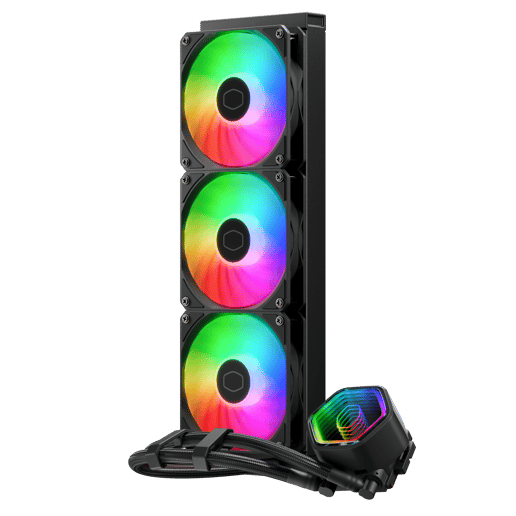 Cooler Master MasterLiquid 360 Core II 360mm AiO Liquid CPU Cooler in Black