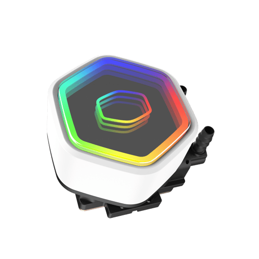 Cooler Master MasterLiquid 240 Core II 240mm AiO Liquid CPU Cooler in White