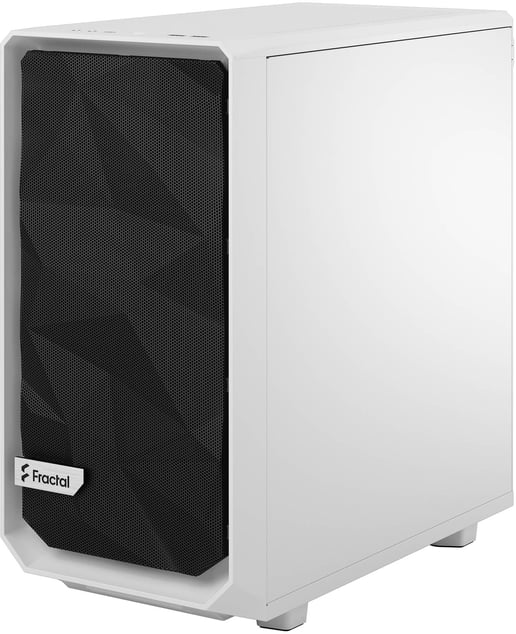 Fractal Meshify 2 Mini Mid Tower Gaming Case - White 