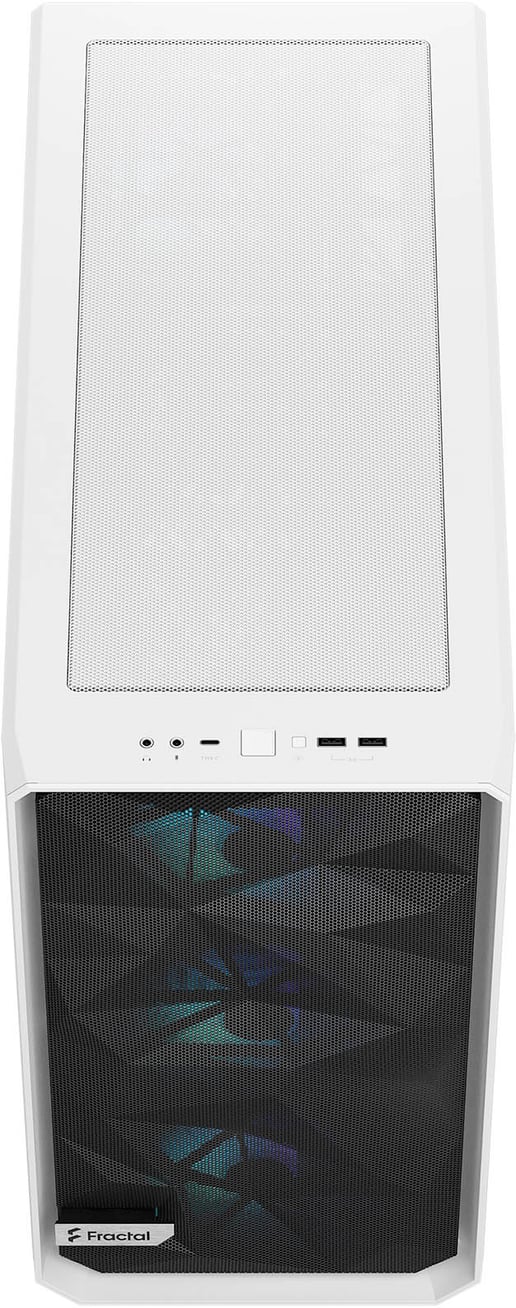 Fractal Meshify 2 RGB Mid Tower Gaming Case - White 