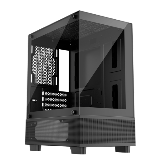 1st Player MIKU Mi2-A Mid Tower Case - Black 
