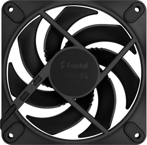 Fractal Momentum 12 120mm PWM Case Fan in Black