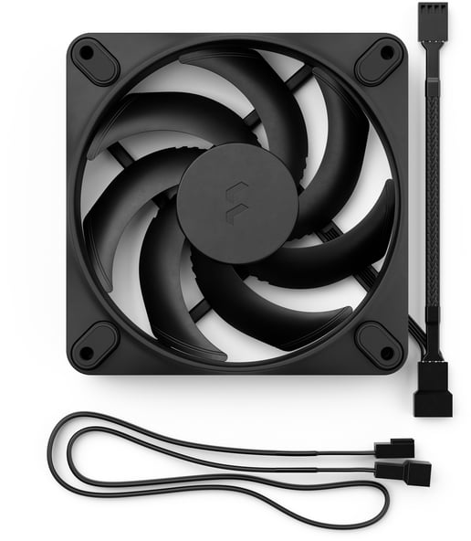 Fractal Momentum 12 120mm PWM Case Fan in Black