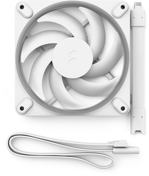 Fractal Momentum 12 RGB 120mm PWM Case Fan in White