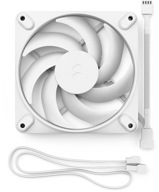 Fractal Momentum 12 120mm PWM Case Fan in White