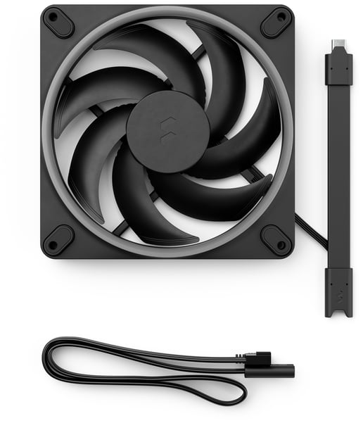 Fractal Momentum 14 RGB 140mm PWM Case Fan in Black