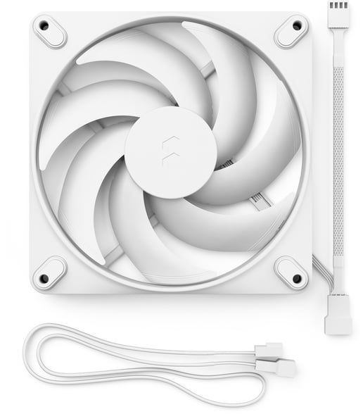 Fractal Momentum 14 140mm PWM Case Fan in White