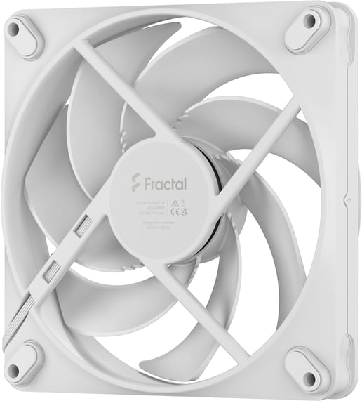 Fractal Momentum 14 140mm PWM Case Fan in White