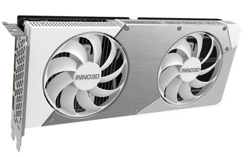 INNO3D GeForce RTX 5060 Twin X2 WHITE OC 8GB GDDR7 Graphics Card