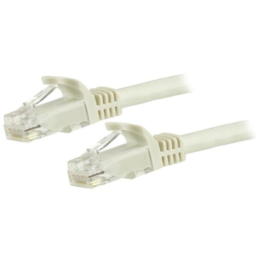 StarTech.com 0.5m CAT6 Patch Cable (White)