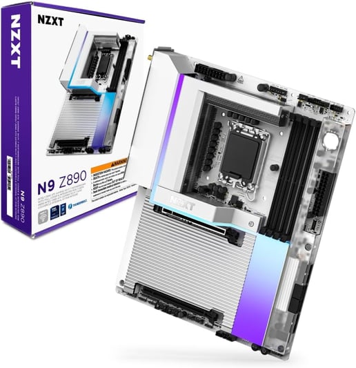 NZXT N9 Z890 ATX Motherboard for Intel LGA1851 CPUs