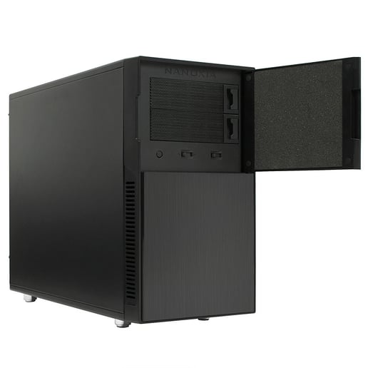 Nanoxia Deep Silence 4 Mid Tower Gaming Case - Anthracite USB 3.0