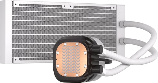 Corsair NAUTILUS 240 RS 240mm ARGB AiO Liquid CPU Cooler in White