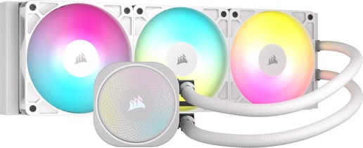 Corsair NAUTILUS 360 RS 360mm ARGB AiO Liquid CPU Cooler in White